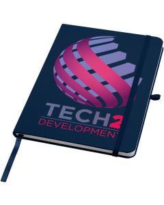 Teak A5 Hardcover Notizbuch, liniert, aus recyceltem Material