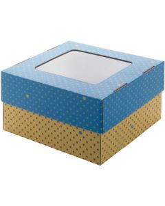 Geschenkbox CreaBox Gift Box Window S, inkl. Druck