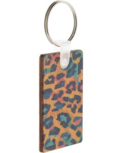 Schlüsselanhänger Woody D, inkl. UV LED Druck auf einer Seite