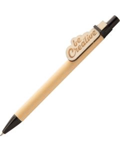 Kugelschreiber CreaClip Eco, inkl. Logogravur auf dem Clip