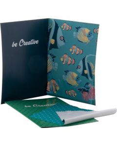 Postkarte mit Brillenreinigungstuch Dioptry Mail, inkl. Sublimationsdruck