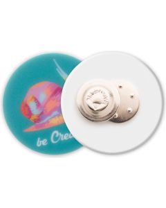 Anstecker mit Magnetbefestigung ColoBadge, inkl. UV LED Druck