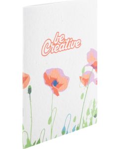 Saatpapier-Notizbuch CreaNote Plus A5 Seed, 32 Blatt