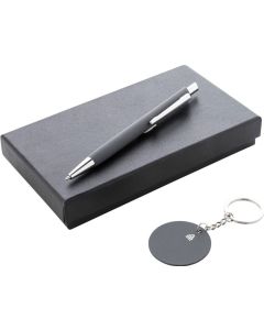Geschenkset Kugelschreiber und Schlüsselanhänger Miroset