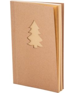 Weihnachtsnotizbuch Julbok, 85 Seiten, blanko