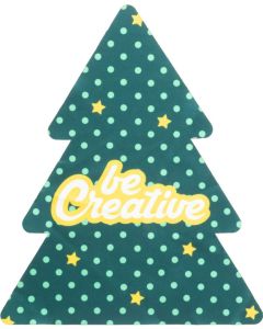 Individuelles Weihnachts-Brillenreinigungstuch CreaClean Xmas