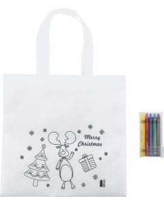 Weihnachtstasche zum Ausmalen Julfar Shop