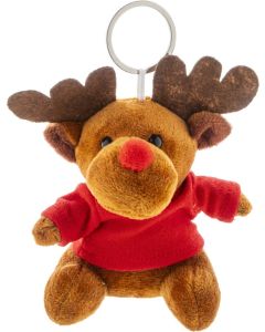 Plüsch-Weihnachtsrentier-Schlüsselanhänger Julren