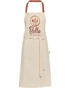 Nia 200 g/m² Schürze aus recycelter Baumwolle