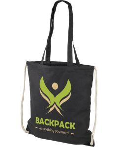 Eliza Baumwolle Kordelzug Rucksack 6L