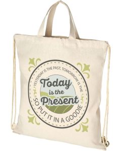 Pheebs 210 g/m² recycelter Rucksack mit Kordelzug 6L