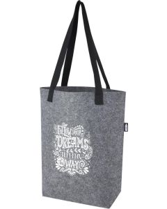 Felta Tragetasche aus GRS-recyceltem Filz mit breitem Boden 12 L