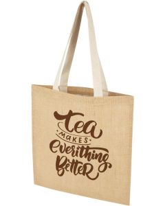 Juta 300 g/m² Jute Tragetasche 7 L