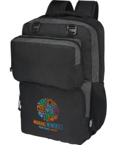 Restposten Trailhead 15" GRS recycelter zweifarbiger Laptop-Rucksack 14 L