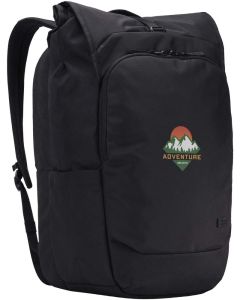 Case Logic Variate 17" erweiterbarer Rolltop Laptop Rucksack aus recyceltem Material