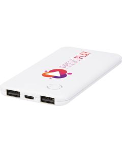 Slender 4000 mAh flache Dual Powerbank