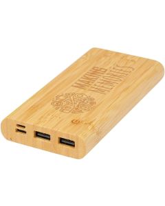 Tulda 10.000 mAh Powerbank aus Bambus