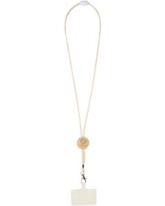 Adhab Smartphone Lanyard mit Bambusdetails