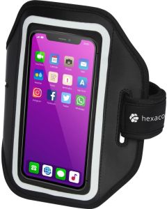 Haile reflektierendes Smartphone Armband mit transparenter Abdeckung