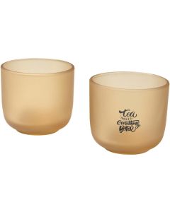 Mal 200 ml Glasbecher – 2er-Set