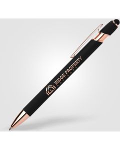 Prince Softy Roségold Executive Kugelschreiber - mit Stylus