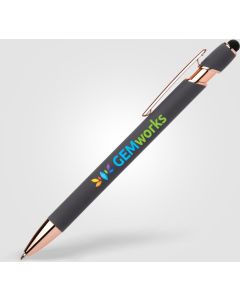 Prince Softy Roségold Gelschreiber - mit Stylus