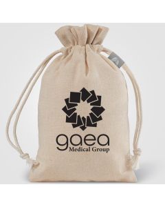 Geschenktasche Small aus recycelter Baumwolle (105 g/m²) - inkl. Werbedruck