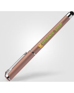 Islander Softy Metallic Gelschreiber mit Stylus - inkl. Werbedruck