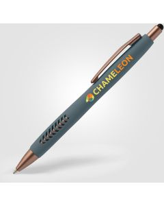 Avalon Stone Finish Kugelschreiber mit Stylus - inkl. Werbedruck