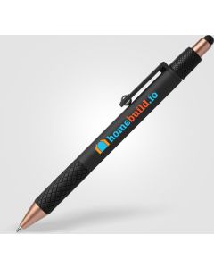 Nora Relax Fidget Kugelschreiber mit Stylus - inkl. Werbedruck