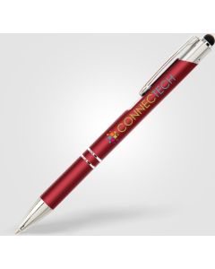 Crosby Matte Kugelschreiber mit Stylus - inkl. Werbedruck