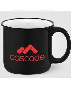 Adventure Campfire Keramiktasse, 445 ml - inkl. Werbedruck