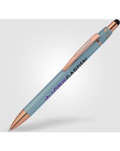 Orbit Spinner Metall Kugelschreiber mit Stylus - inkl. Werbedruck