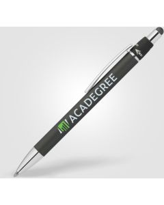 Orbit Spinner Chrome Kugelschreiber mit Stylus - inkl. Werbedruck