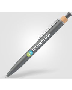 Reborn Click Softy Kugelschreiber aus recyceltem Aluminium - inkl. Werbedruck