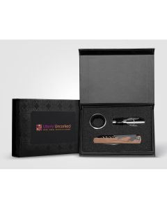 Essex Weinaccessoire-Set aus Edelstahl und FSC-Holz inkl. Geschenkbox – 3-tlg.