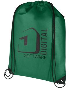 Evergreen Sportbeutel aus recyceltem GRS Non Woven 5 L