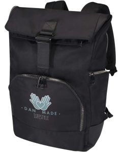 Rhine 15" Rolltop-Rucksack aus recyceltem GRS-Material 18 L