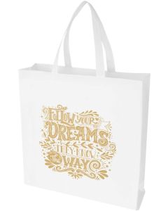 EcoSeal GRS-recycelte Nonwoven Tragetasche mit Zeitenfalten 12 L