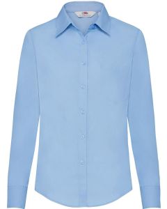 Ladies' Poplin Shirt LS