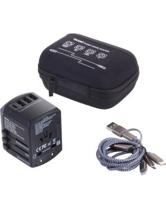TROIKA Reiseadapter-Set World Travel Adapter