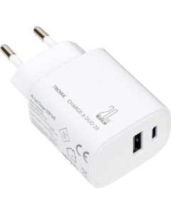 TROIKA Ladestecker Charge-X Duo 20