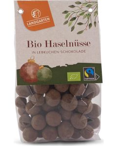 Landgarten Bio Haselnüsse in Lebkuchenschoko 160g