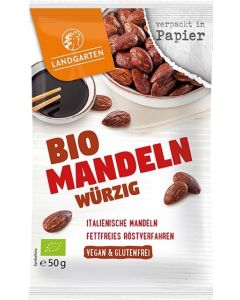 Landgarten Bio Mandeln Würzig 50g