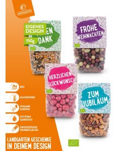 Landgarten Standbeutel im eigenen Design - inkl. Werbedruck