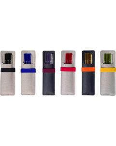 Trinkhalmset Glas farbig