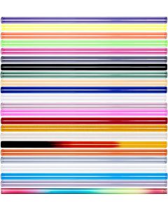 ecotaste - Trinkhalmkarte 1er Glas farbig - Druck 4C