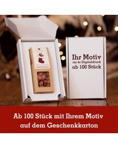 1 Weihnachts-Snack im Geschenkkarton