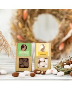 Ostersnacks in der Mini-Faltschachtel