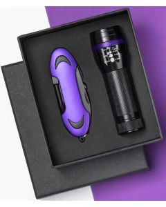 Set Colorado I: Taschenlampe Und Taschenmesser